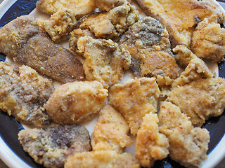 Image showing Fried porcini mushrooms