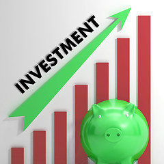 Image showing Raising Investment Chart Shows Progression