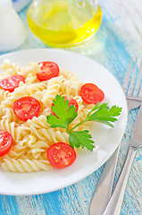 Image showing pasta with tomato