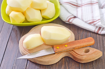 Image showing raw potato