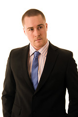 Image showing Portrait of a young businessman