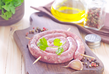 Image showing sausages