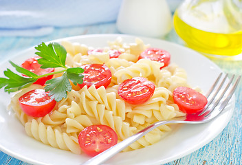 Image showing pasta with tomato