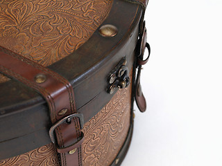 Image showing Old Luggage Clasp, side