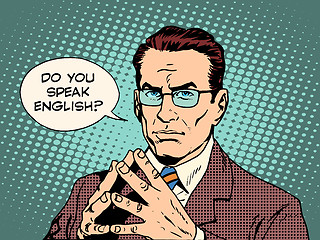 Image showing Teacher do you speak English