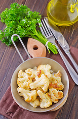 Image showing fried cauliflower