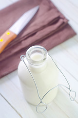 Image showing milk in bottle