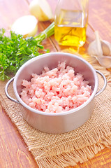 Image showing minced meat