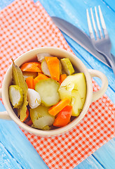 Image showing marinated vegetables