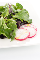 Image showing Fresh salad mix