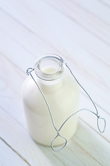 Image showing milk in bottle