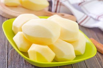 Image showing raw potato