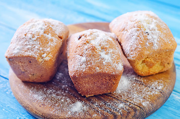 Image showing sweet keks with sugar