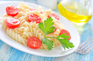 Image showing pasta with tomato