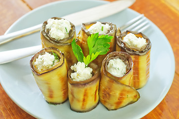 Image showing rolls with cheese