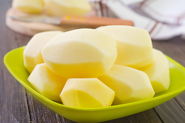 Image showing raw potato