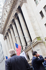 Image showing Wall street business, New York, USA.