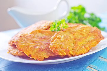 Image showing pancakes from potato