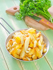 Image showing fried potato