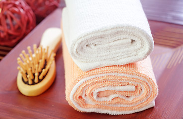 Image showing towels