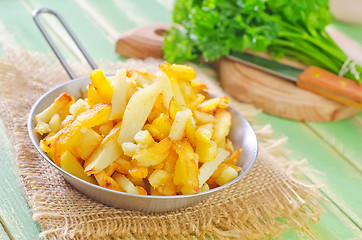 Image showing fried potato