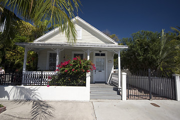 Image showing typical home architecture key west florida