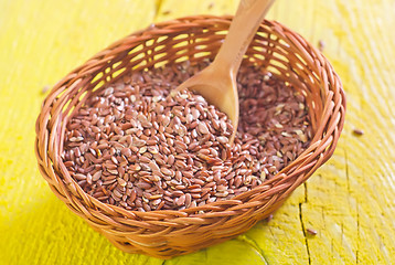 Image showing flax seed