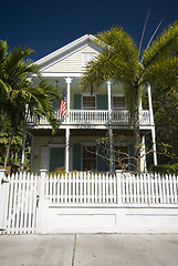 Image showing typical home architecture key west florida