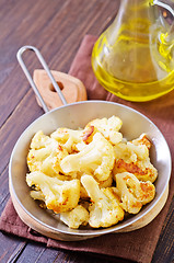 Image showing fried cauliflower