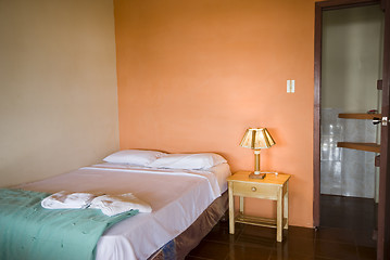 Image showing native hotel room montanita ecuador