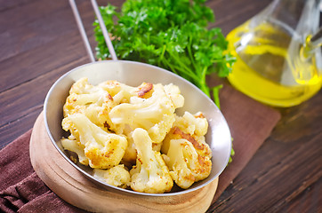 Image showing fried cauliflower