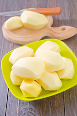 Image showing raw potato