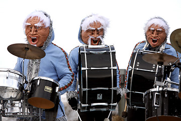 Image showing Group of Masquerades at Carnival