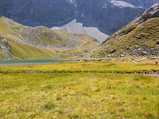 Image showing Lake at Julier pass