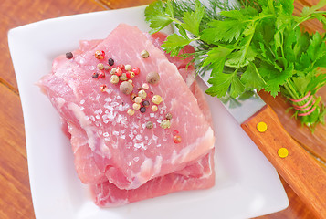 Image showing raw meat