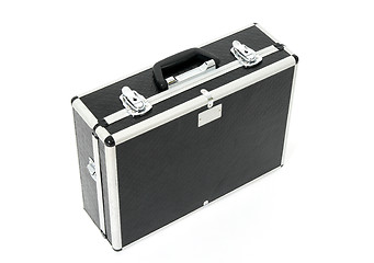 Image showing Black case with metal latches