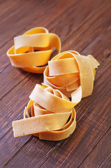 Image showing raw pasta