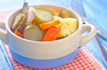 Image showing marinated vegetables