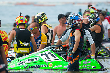 Image showing Jet Ski World Cup 2015 in Thailand