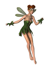 Image showing Spring Fairy Flying