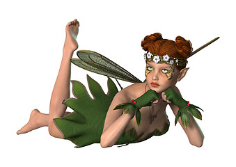 Image showing Spring Fairy Resting