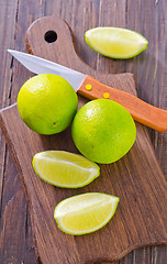 Image showing limes