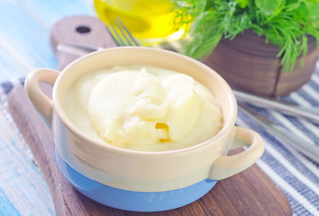 Image showing mashed potato