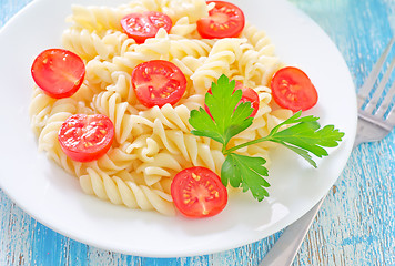 Image showing pasta with tomato