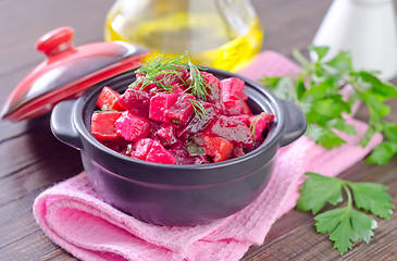 Image showing beet salad