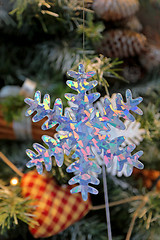 Image showing Foil Snowflake