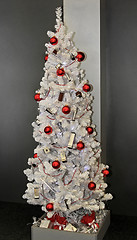 Image showing White Christmas Tree