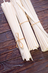 Image showing raw pasta