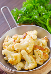 Image showing fried cauliflower