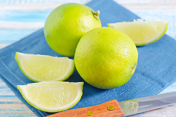 Image showing limes